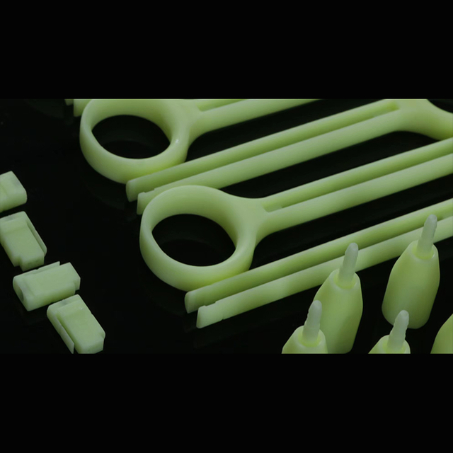 एसएलए पीला-हरा राल